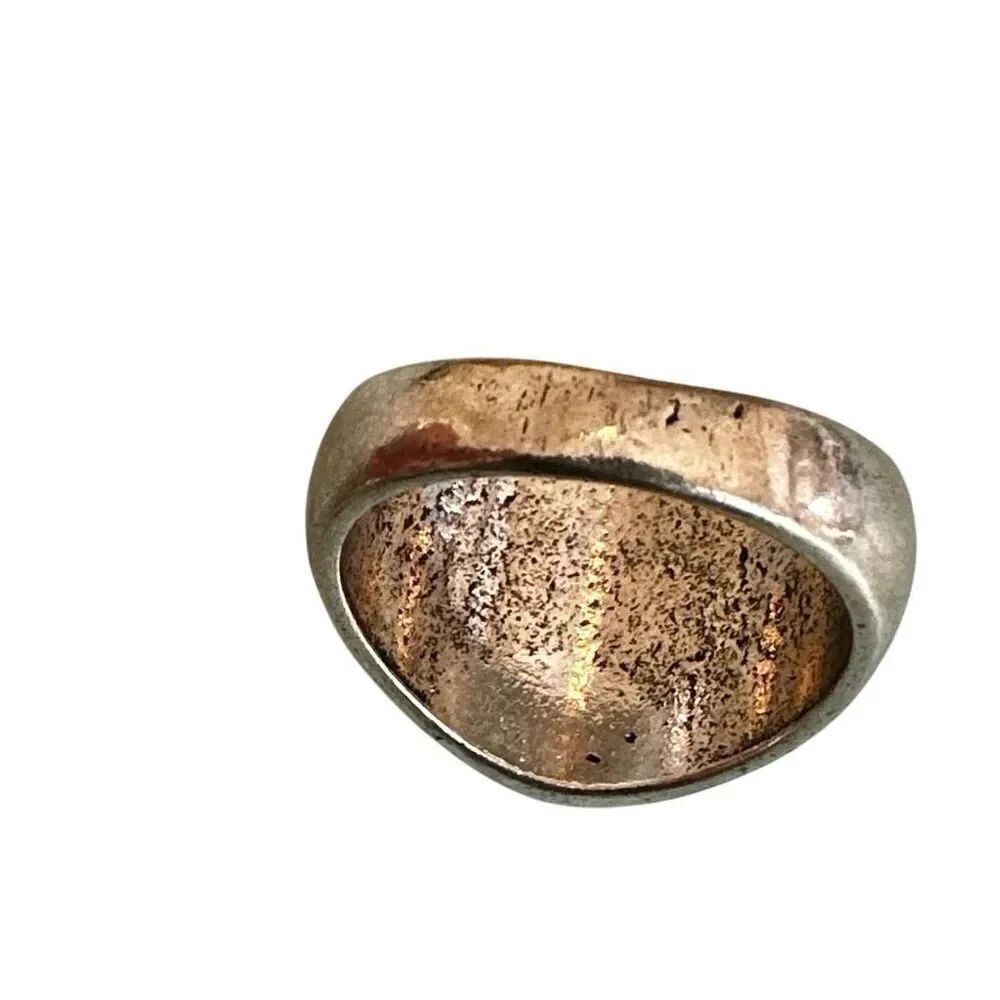 Silver-Tone CowboyโBoot Signet Ring - Picture 8 of 11
